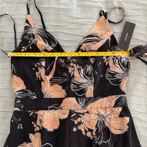 NEW Lulus High-low floral dress- XS - Picture 6 of 7